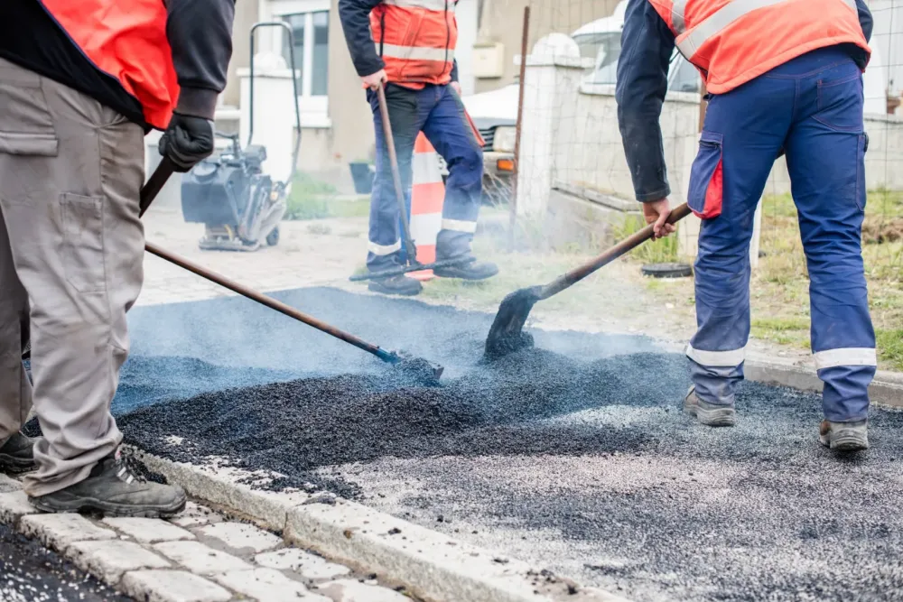 Travaux de VRD à La Chapelle-de-Guinchay